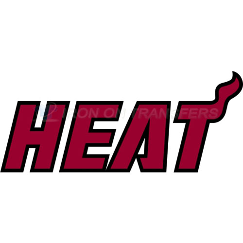 Miami Heat Iron-on Stickers (Heat Transfers)NO.1068